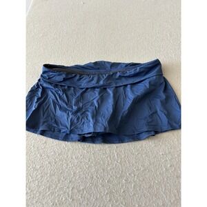 Bleu Rod Beattie Swim Skirt Bottom Womens 18W Blue Navy Tummy Control NWT